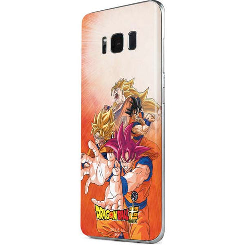 Dragon Ball Super Goku Evolution Galaxy S8 Plus Skin